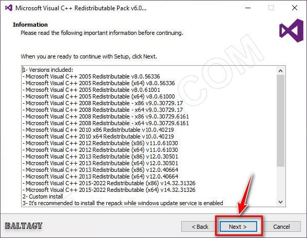 Visual C++ - Công Cụ Cài Trọn Bộ 2005 Đến 2022 Đầy Đủ