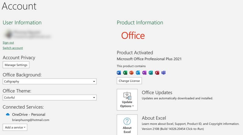 Bán Key Office 2021, Office 2019, Key Visio, Project Giá Rẻ