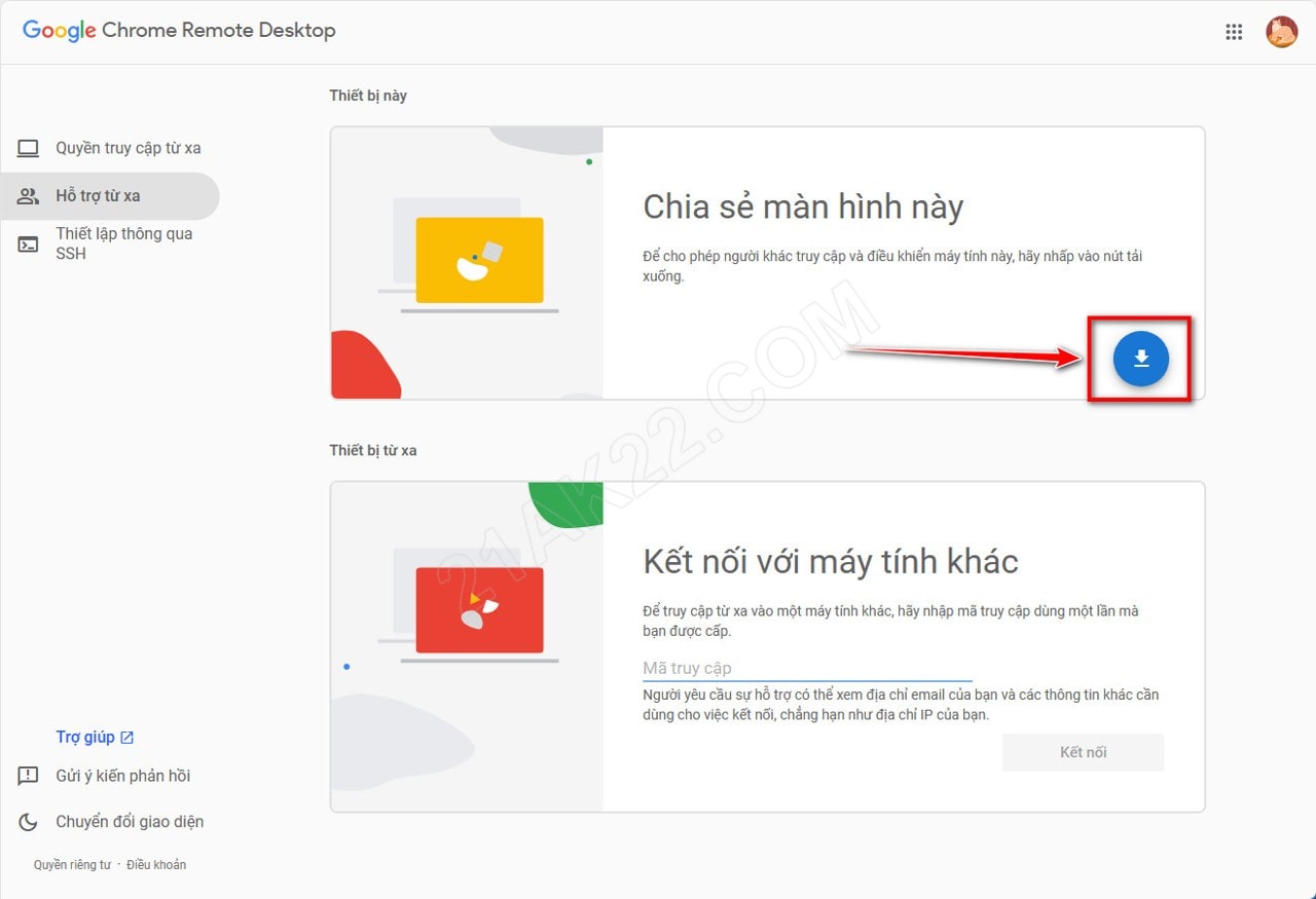 Chrome Remote Desktop - Phần Mềm Điều Khiến Máy Tính Từ Xa