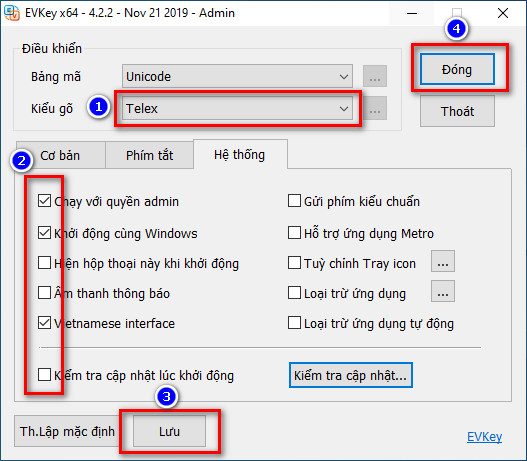 EVKey - Phần Mềm Gõ Tiếng Việt Miễn Phí Cho PC Tốt Nhất 2020
