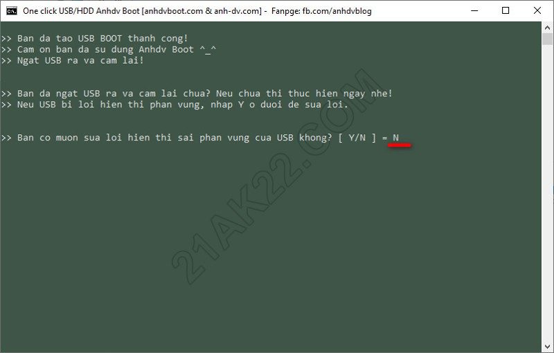 Hướng Dẫn Tạo USB BOOT Cứu Hộ Máy Tính Anhdv Boot 2020
