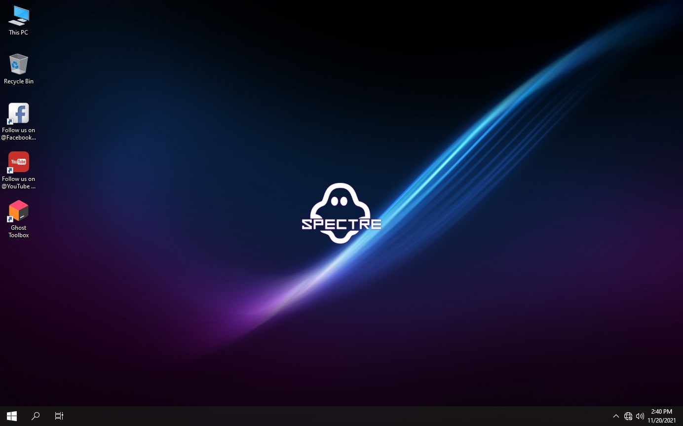 Tải Windows 10 LTSC 21H2 Super Lite/Compact by Ghost Spectre