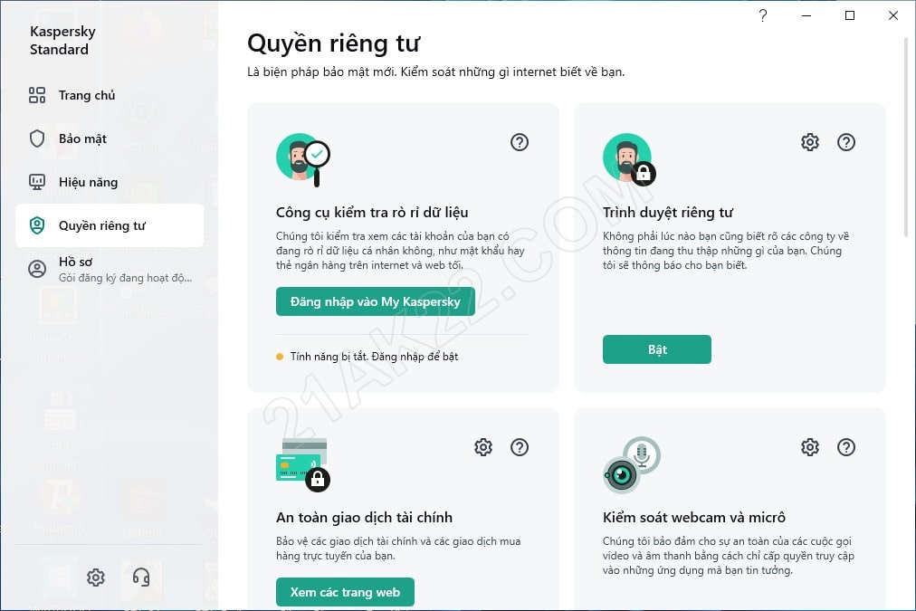 Bán Key Kaspersky Standard Giá Rẻ Bản Mới