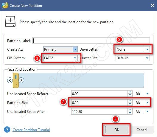 Hướng Dẫn Tạo Phân Vùng Ổ Cứng Trước Khi Cài Windows