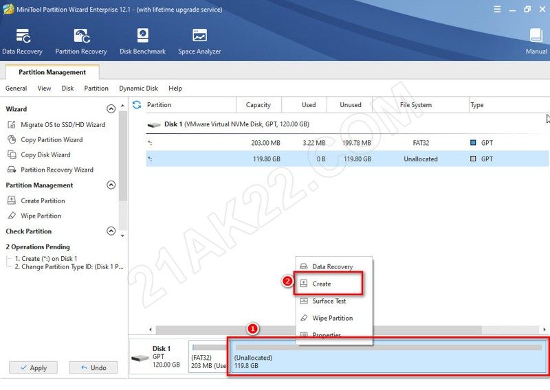 Hướng Dẫn Tạo Phân Vùng Ổ Cứng Trước Khi Cài Windows
