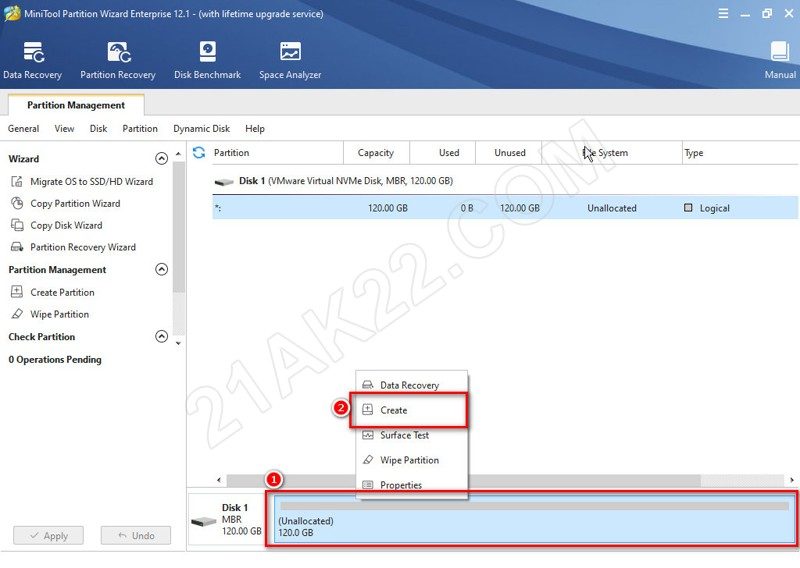 Hướng Dẫn Tạo Phân Vùng Ổ Cứng Trước Khi Cài Windows