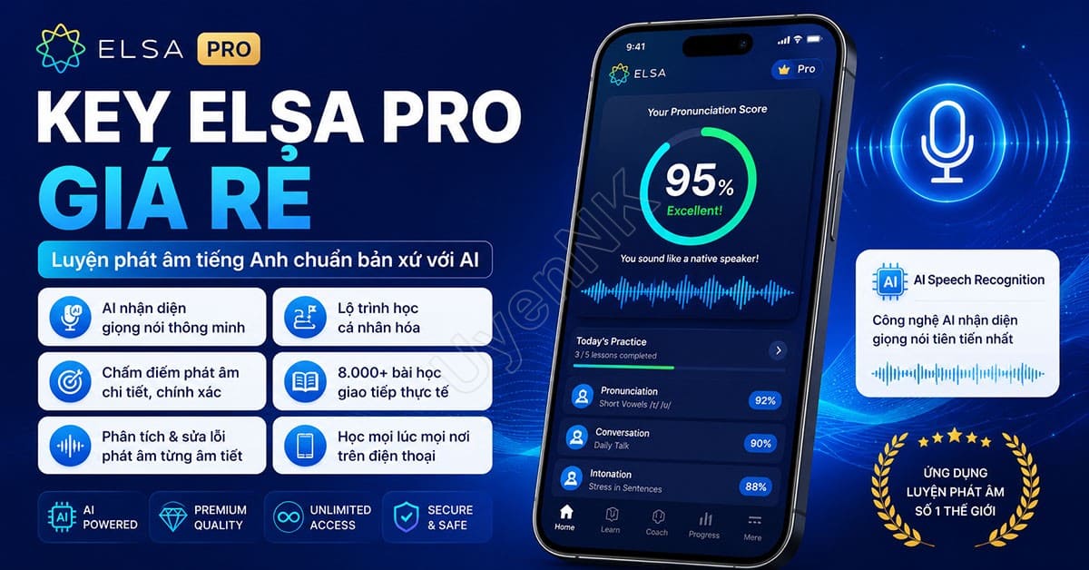 Key ELSA Pro Giá Rẻ