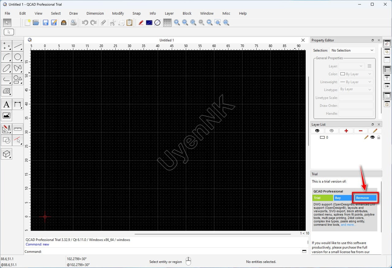Tải QCAD – Phần Mềm Thiết Kế CAD 2D Thay Thế AutoCAD 8 Tải QCAD – Phần Mềm Thiết Kế CAD 2D