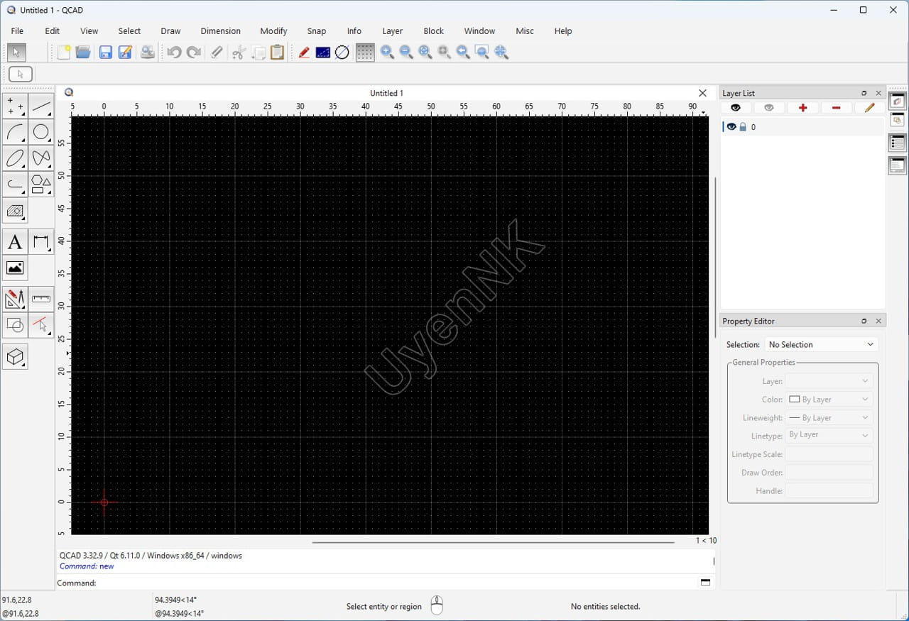 Tải QCAD – Phần Mềm Thiết Kế CAD 2D Thay Thế AutoCAD 14 Tải QCAD – Phần Mềm Thiết Kế CAD 2D