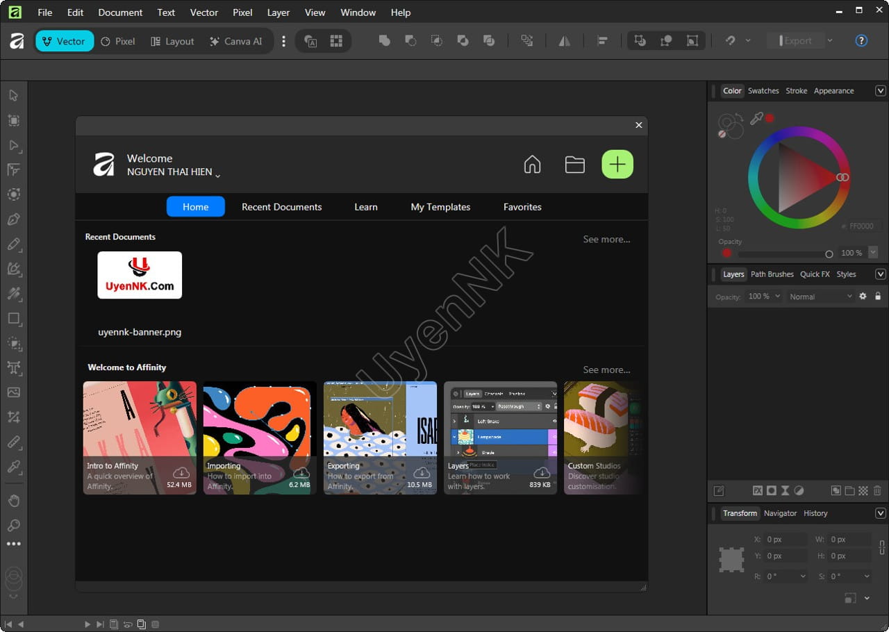 Tải Affinity - Phần Mềm Chỉnh Sửa Ảnh Thay Thế Photoshop