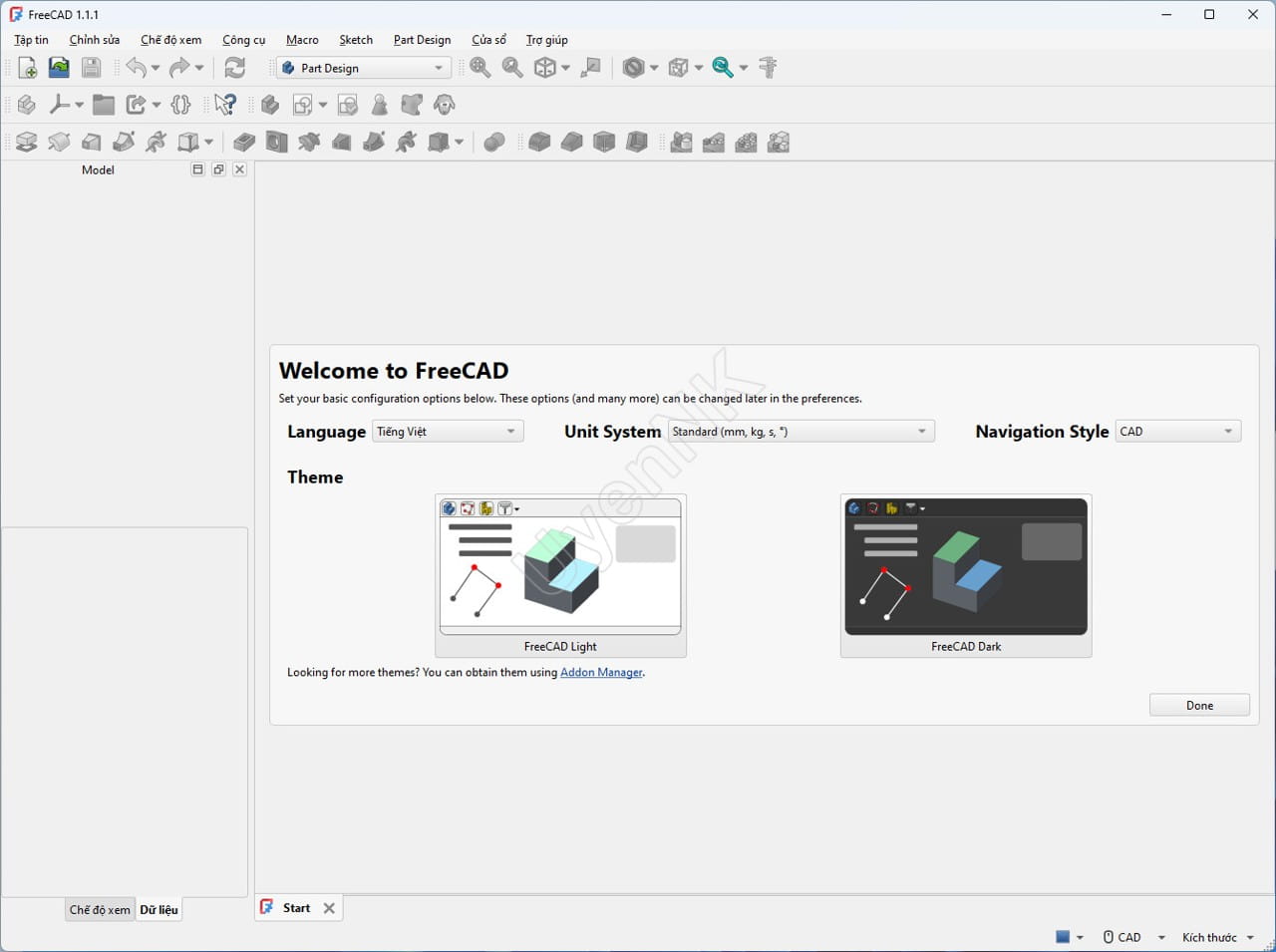 Tải FreeCAD – Phần Mềm Thiết Kế CAD 3D