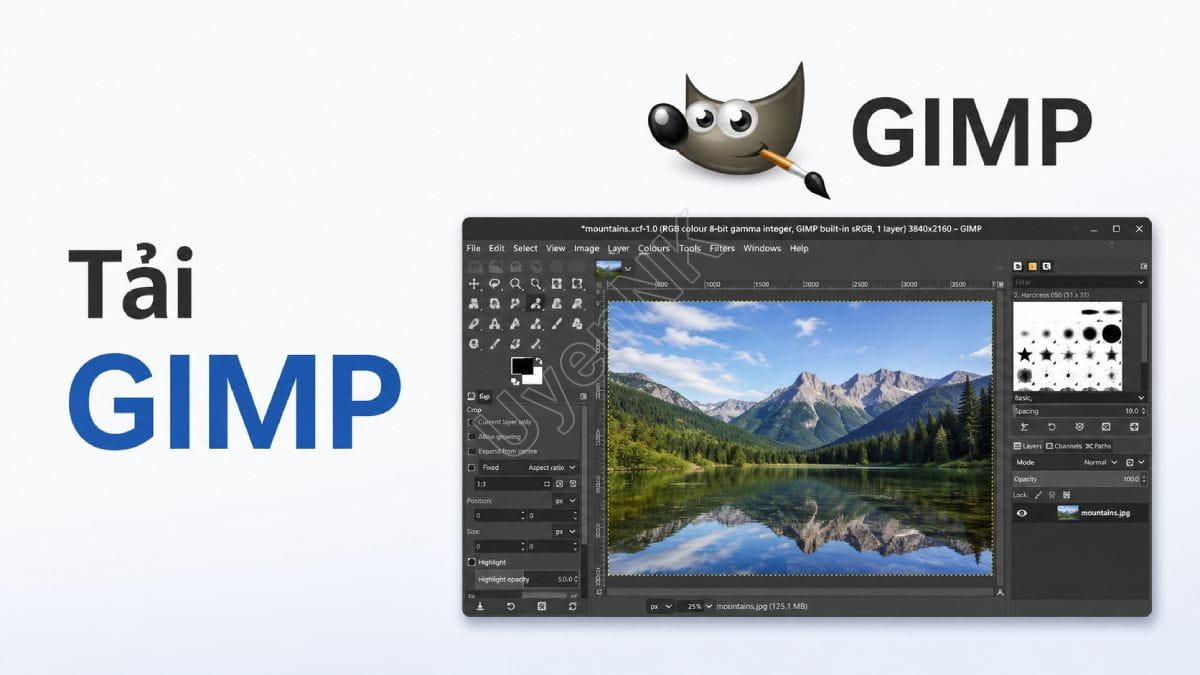 Tải GIMP - Phần Mềm Chỉnh Sửa Ảnh Thay Thế Photoshop