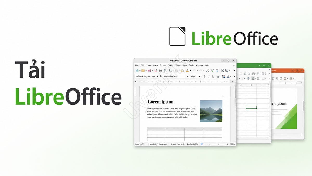Tải LibreOffice - Phần Mềm Văn Phòng Thay Thế Office 1 Tải LibreOffice - Phần Mềm Văn Phòng Thay Thế Office
